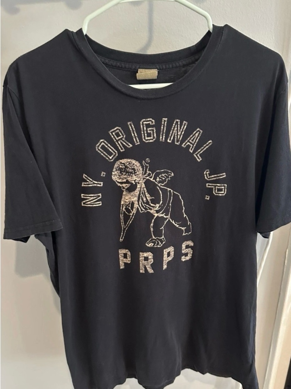 PRPS Branded Tag Tee -  Navy